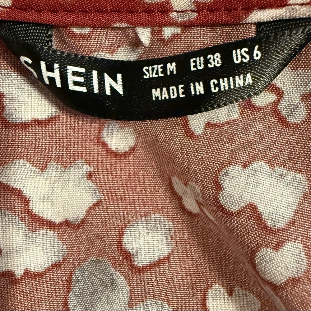 SHEIN Flower Print Romper - Picture 3 of 4